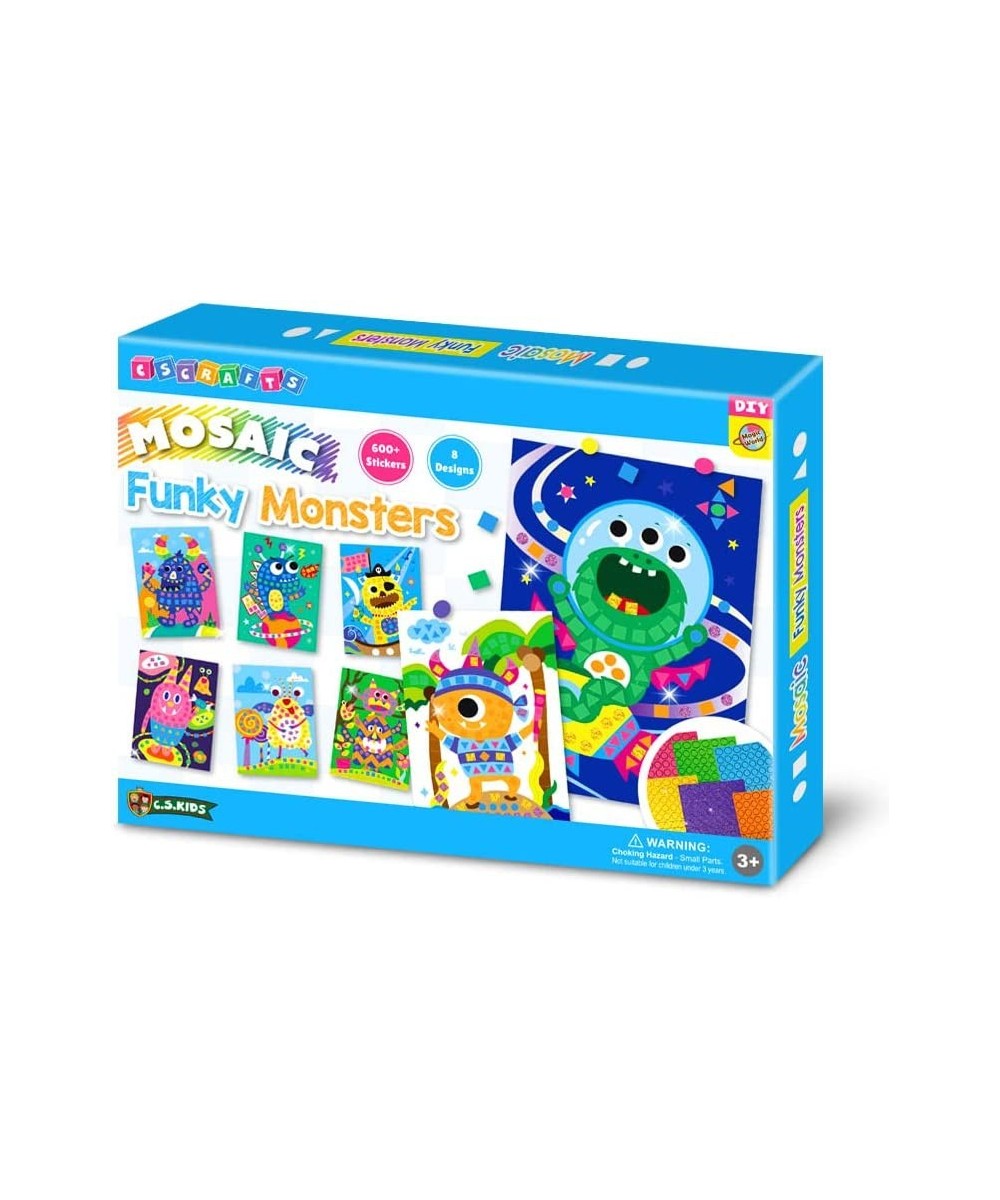 C.S. Kids Magic World Mosaic - Funky Monsters |Crafts Gifts | Educational Glitter Mosaic $25.25 Kids' Drawing & Writing Boards