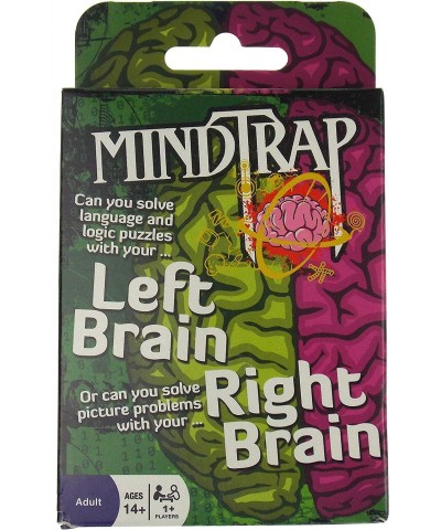 MindTrap Game & MindTrap Left Brain Right Brain Bundle $51.03 Board Games