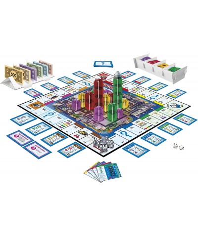 Monopoly Builder Board Game Board Games for Kids and Adults Strategy Games Family Board Games for Kids 8 and Up 2-4 Players $...