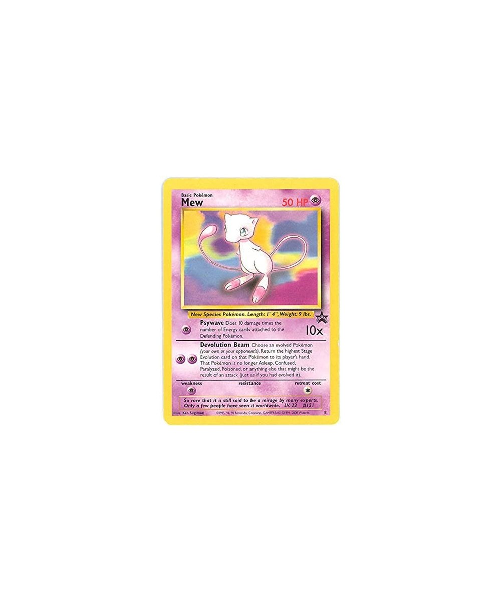 Pokemon - Mew (Pokemon TCG Card) 1999-2002 Pokemon Exclusive Black Star Promos 8 $16.52 Card Games