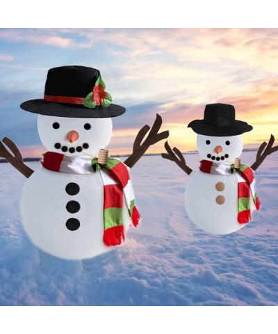 Snowman Kit 2 Pack Christmas Snowman Decorating Making Kit Outdoor Fun Christmas Winter Holiday Party Decoration Gift Xmas Ho...