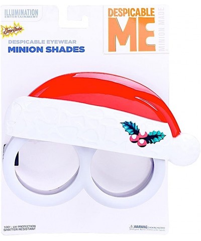 Sunstaches Despicable Me Minions Christmas Sunglasses Party Favors UV400 $18.70 Kids' Dress-Up Accessories