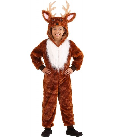 Kids One Piece Deer Costume Animal Onesie for Boys and Girls $77.58 Kids' Costumes