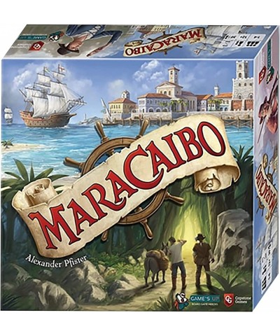 Capstone Games: Maracaibo Big Box Strategy Board Game Unique Story Mode Feature A Nondestructive Legacy-Like Experience 1 to ...