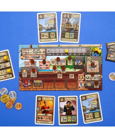 Capstone Games: Maracaibo Big Box Strategy Board Game Unique Story Mode Feature A Nondestructive Legacy-Like Experience 1 to ...