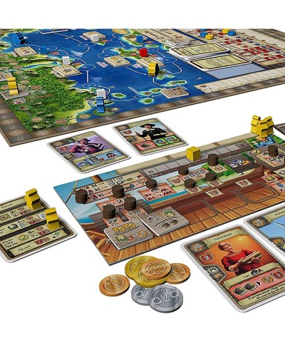 Capstone Games: Maracaibo Big Box Strategy Board Game Unique Story Mode Feature A Nondestructive Legacy-Like Experience 1 to ...