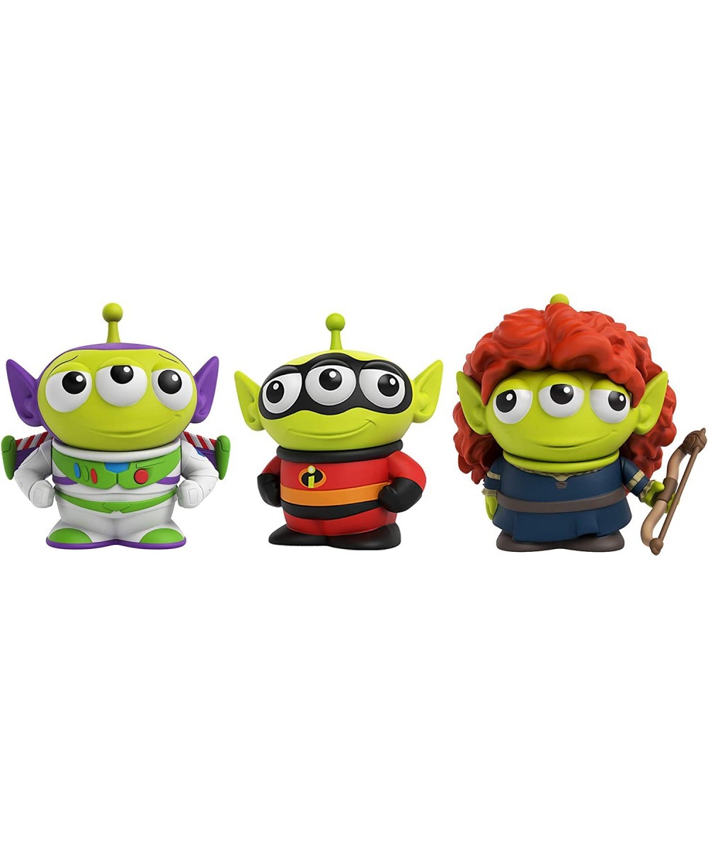 Pixar Alien Remix Character Figures 3-pack 3-inches Mr. Incredible from The Incredibles Buzz Lightyear from Toy Story and Mer...