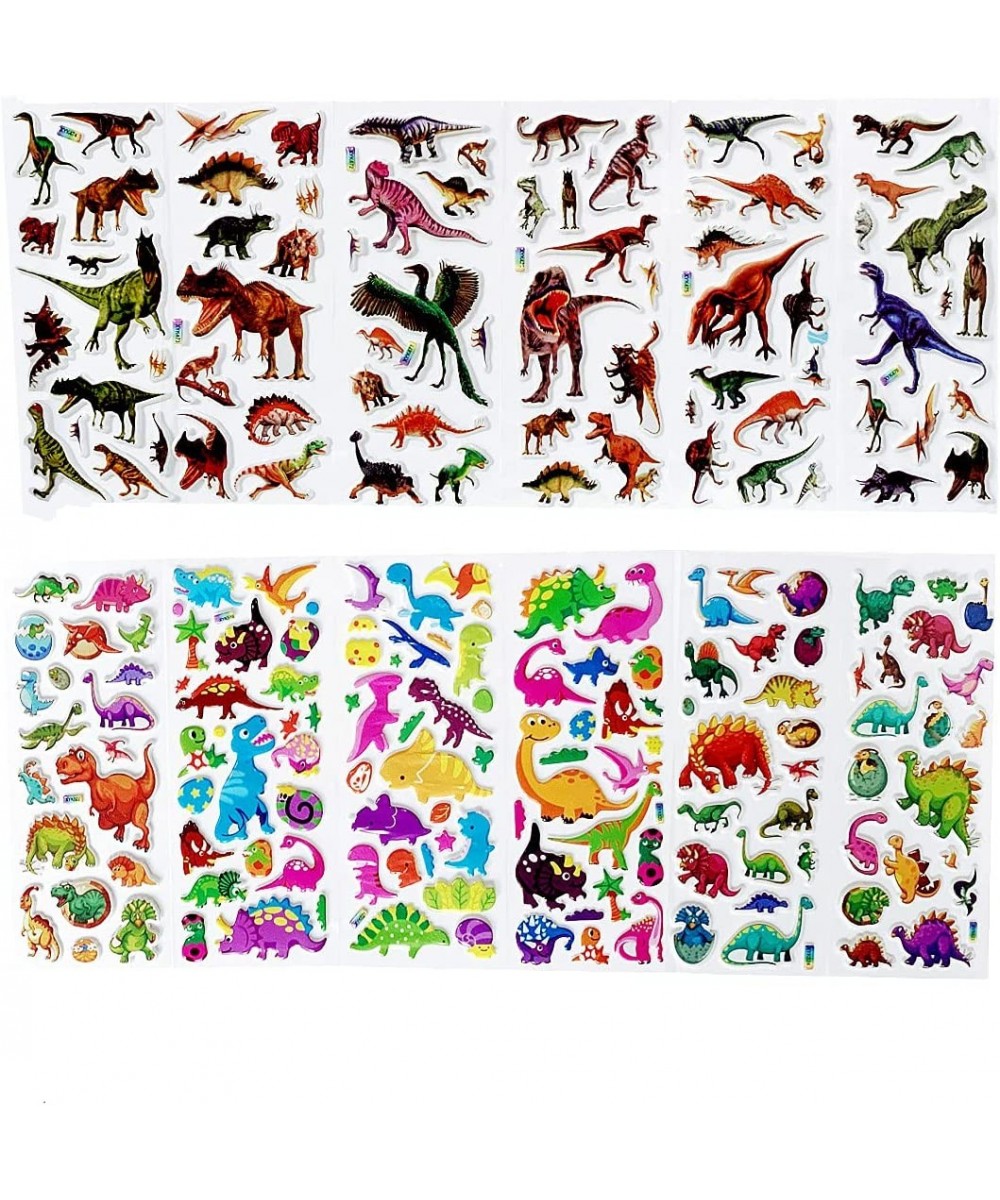 480PCs Dinosaur Stickers for Kids 24 Sheets Dinosaur Stickers Dinosaur Party Favors Dinosaur Valentines Dino Stickers for Boy...