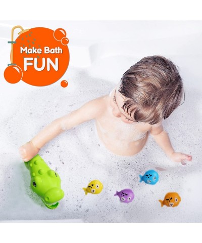 Baby Bath Toy Catching Fishes Game Swimming Pool Water Play Gift for Bathtub Shower Beach Infant Toddlers Kids Boys Girls Age...