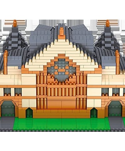 Princeton University New Jersey Building Blocks Set (2447Pcs) Famous World Architecture Model Educational Toys Micro Bricks f...