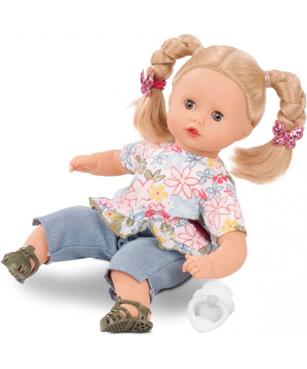 Gotz Muffin Minimaxi 13" Soft Baby Doll with Blonde Braided Hair to Wash and Style $80.51 Dolls