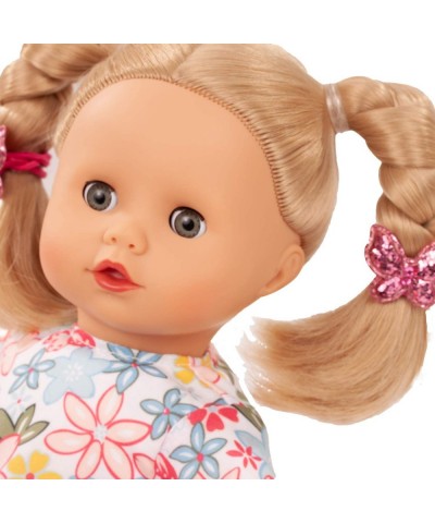 Gotz Muffin Minimaxi 13" Soft Baby Doll with Blonde Braided Hair to Wash and Style $80.51 Dolls