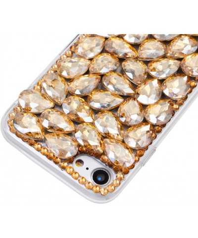 Diamond Case for Moto G Power 2021 [NOT for Moto G Power 2020] Luxury Bling 3D Clear Rhinestone Full Sparkle Precious Stones ...