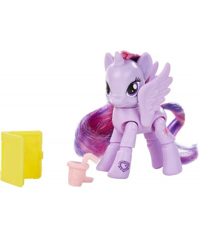 Friendship is Magic Princess Twilight Sparkle Reading Cafe Figure $22.85 Kids' Play Animal Figures