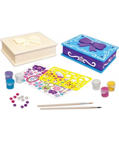 Works of Ahhh Craft Set - Unicorn Jewelry Box Classic Wood Paint Kit $28.42 Craft Kits