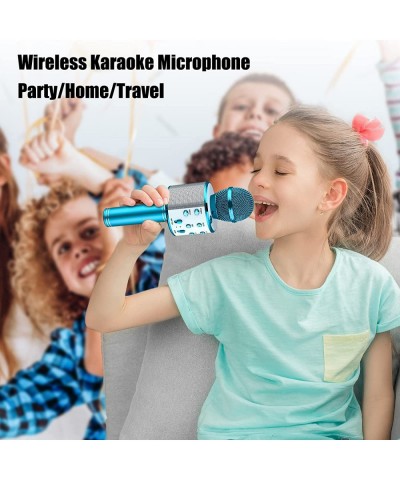 Kids Karaoke MicrophoneToy 2-PackWireless Microphone for Kids Handheld Karaoke Mic Speaker Machinefor Adults 5-14 Year Girls ...