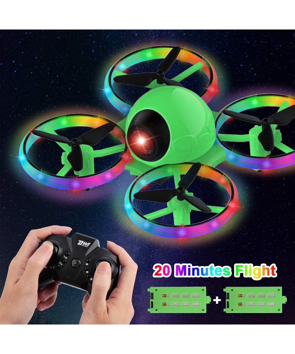 6.3 Inch 10 Minutes Long Flight Time Mini Drone for Kids with Blinking Light One Key Take Off Spin Flips RC Nano Quadcopter T...