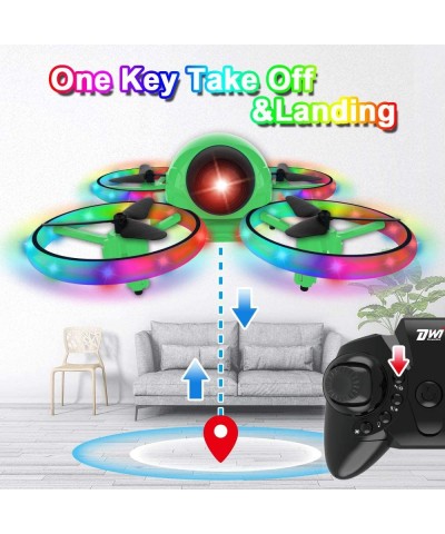 6.3 Inch 10 Minutes Long Flight Time Mini Drone for Kids with Blinking Light One Key Take Off Spin Flips RC Nano Quadcopter T...