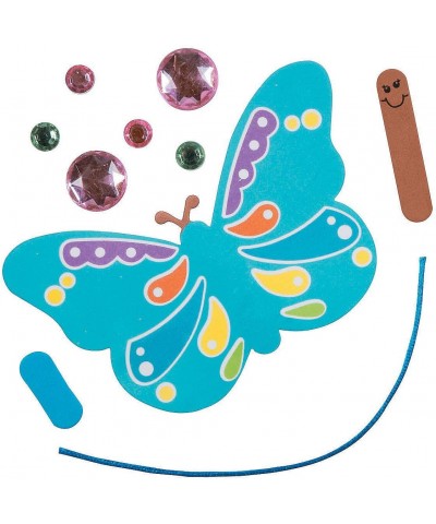 Jewel Butterfly Ornament Craft Kit for Kids - Includes 12 Kits $24.31 Craft Kits