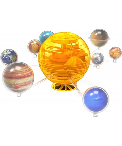 Orbiting Solar System STEM Kit | Build a Rotating Solar System Model | Planets Revolve Using a Windup Motor | Explore Gear Ra...