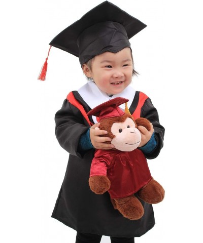 Squirrel Plush Stuffed Animal Toys Present Gifts for Graduation Day Personalized Text Name or Your School Logo on Gown Best f...