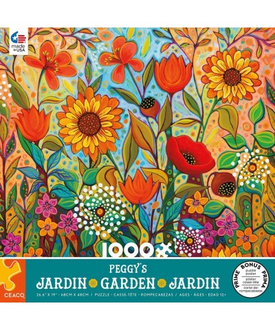 Peggy's Garden - Joy in The Morning - 1000 Piece Jigsaw Puzzle $19.77 Jigsaw Puzzles