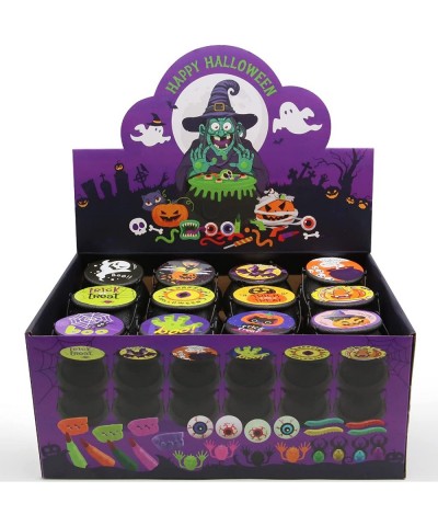 144 PCS Halloween Party Favors 24 Pack Prefilled Small Plastic Witch Cauldron Halloween Toys in Bulk Halloween Prizes Gifts M...