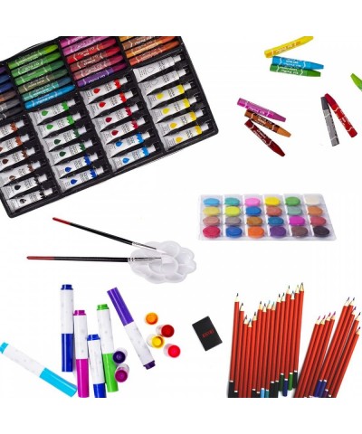 Art Kits for Kids 139 Pack Art Supplies Case Painting Coloring Drawing Art Crafts Set with Sketch Pad Deluxe Aluminum Gift Bo...