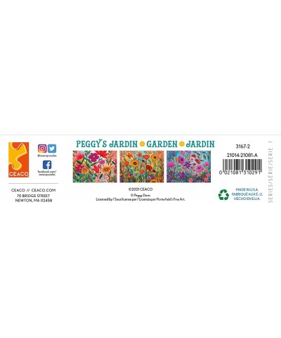 Peggy's Garden - Joy in The Morning - 1000 Piece Jigsaw Puzzle $19.77 Jigsaw Puzzles