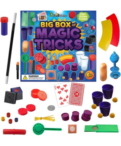 Deluxe Magic Kit Set with Toy Wand & 75 Magic Tricks for Kids - Best Age 6 7 8 9 10 11 12 $22.42 Magic Kits & Accessories