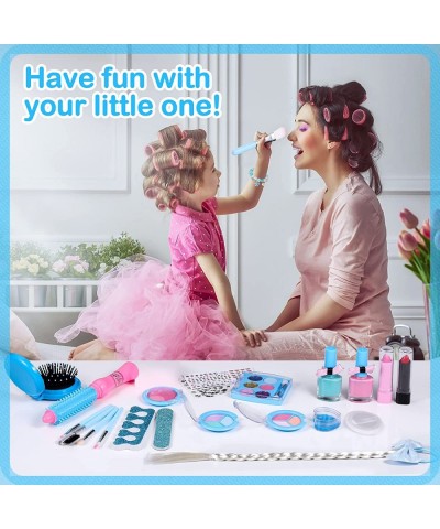 Kids Makeup Kit for Girl 5 Year Old Easy to wash Safe & Non-Toxic Little Girls Makeup Kit Frozen Makeup Set for Kids Girls To...