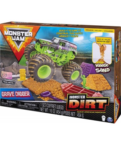 Monster Jam Grave Digger Monster Dirt Deluxe Set Featuring 16oz of Monster Dirt and Official 1:64 Scale Die-Cast Truck $55.19...