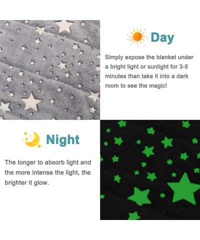 Kids Sleeping Bags Glow-in-The-Dark Sleeping Bags and Kids nap mats 63" x 29" Soft and Comfortable Sleeping Bags for Kids Gir...