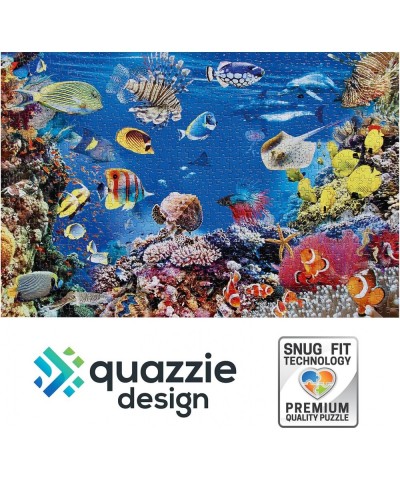 Jigsaw Puzzles for Adults 1000 Piece Ocean Scene with Fish Adult Jigsaw Puzzle for Kids and Teens too a Cool Colorful Hard Ji...