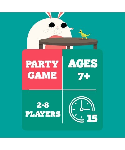 On a Scale of One to T-Rex by Exploding Kittens: A Card Game for People Who Are Bad at Charades - Family Card Games for Adult...