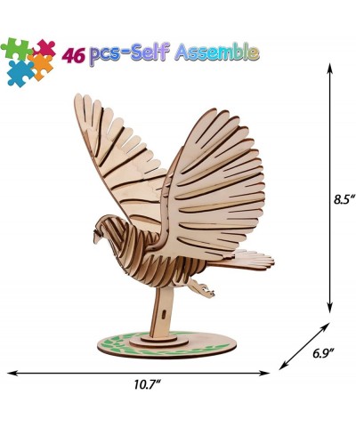 3D Wooden Puzzles for Adults and Kids Peace Dove Wood Building Kits STEM Toys Crafts for Girls and Boys $23.09 3-D Puzzles