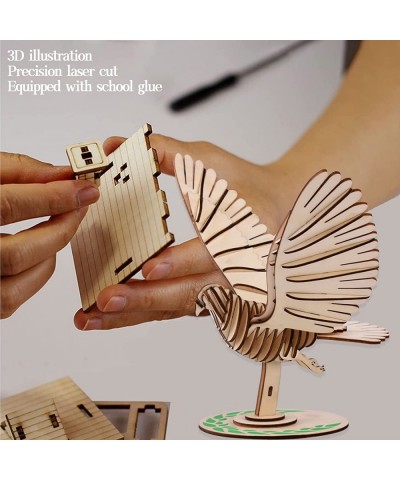 3D Wooden Puzzles for Adults and Kids Peace Dove Wood Building Kits STEM Toys Crafts for Girls and Boys $23.09 3-D Puzzles