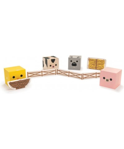 Cubelings Farm - Made in The USA $31.34 Early Development & Activity Toys