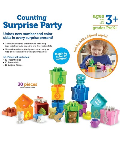 Counting Surprise Party Homeschool Fine Motor Counting & Sorting Toy Ages 3+ $42.14 Early Development & Activity Toys