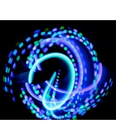 Team LED Glove Set: Spear Mint - White Rave Glow Gloves $61.25 Gags & Practical Joke Toys