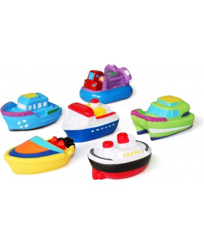 Bathtub Floating Bath Toys(6PCS) Baby Soft Bath Time Boat Toys Bathtub Learning Water Toys and Bathroom Toys for Toddlers $27...