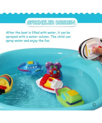 Bathtub Floating Bath Toys(6PCS) Baby Soft Bath Time Boat Toys Bathtub Learning Water Toys and Bathroom Toys for Toddlers $27...