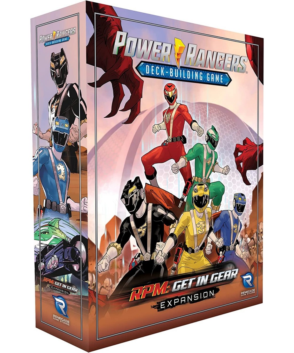 Power Rangers Deck-Building Game RPM: Get in Gear Expansion - Ages 14+ 2-4 Players 30-70 Min $44.09 Board Games