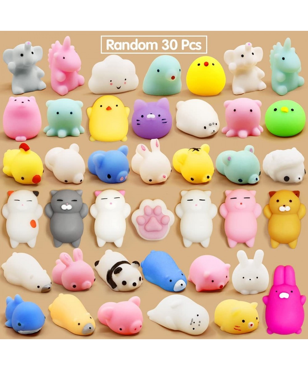 Mochi Squishy Toys 30 Pcs Mini Squishy Party Favors for kids Animal Squishies Stress Relief Toys Cat Panda Unicorn Squishy Sq...