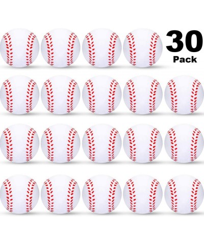 30 Pack Baseball Stress Ball Mini Foam Sports Ball Foam Sports Ball for School Carnival Reward Party Bag Gift Fillers (White)...