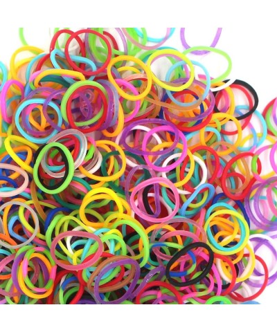 6000PCS Pack Rubber Loom Bands Barcelet Making Kit 250PCS S-Clips10-Hooks Colorful Rubber Bands Refill Kits for Kids Girls Bo...