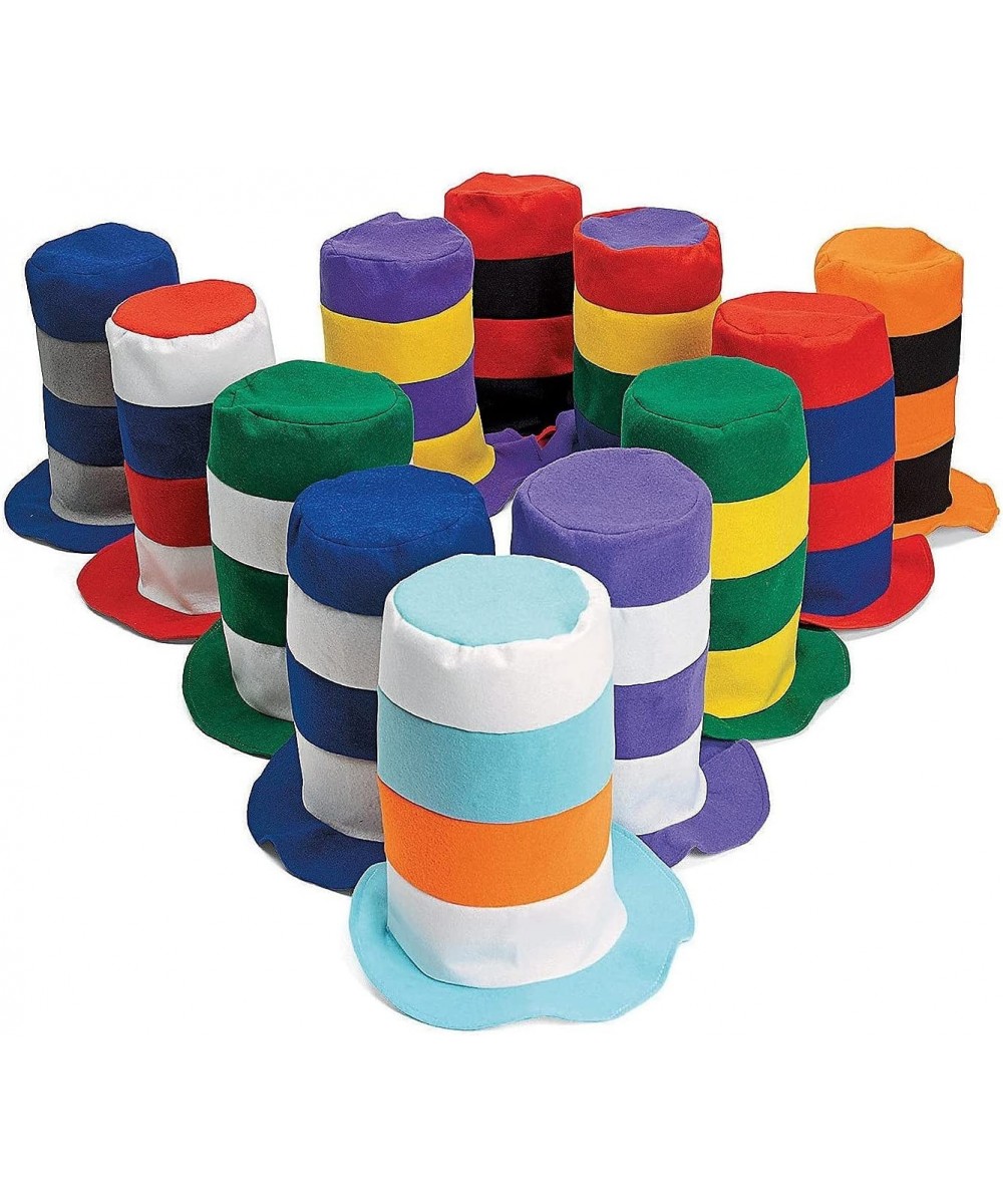 Stovepipe Hats Assortment - Set of 12 - Party and Costume Accessories $70.55 Kids' Party Hats