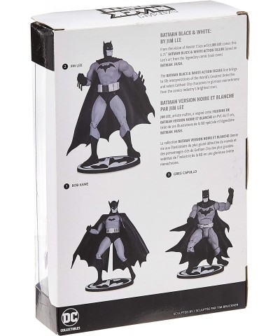 Entertainment Earth Batman Black and White Hush by Jim Lee Action Figure Multicolor $62.16 Action Figures