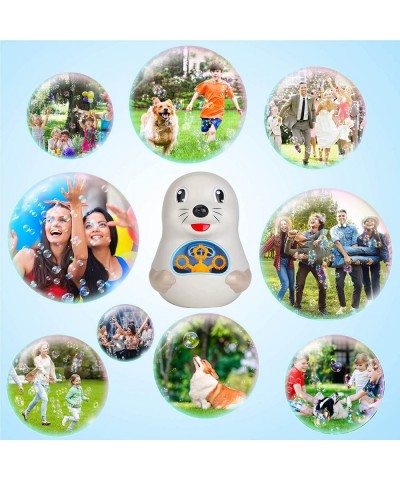 Bubble Blower Bubble Machine Maker for Kids Toddler Cute Sea Lion Bubble Machine Gun Blower for Lawn Party Outdoor Indoor Toy...