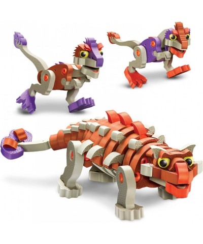 Bloco Toys Ankylosaur & Young Raptors | STEM Toy | Jurassic Dinosaurs | DIY Building Construction Set (200 Pieces) $55.12 Toy...